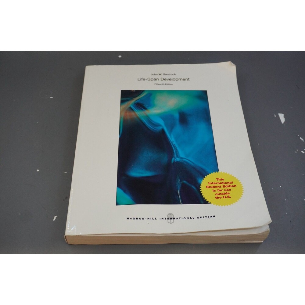 Life-Span Development 15th Edition John W Santrock International Paperback